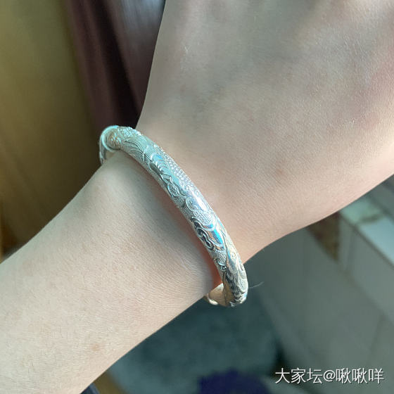 绝版双尖 传承龙凤_戒指银