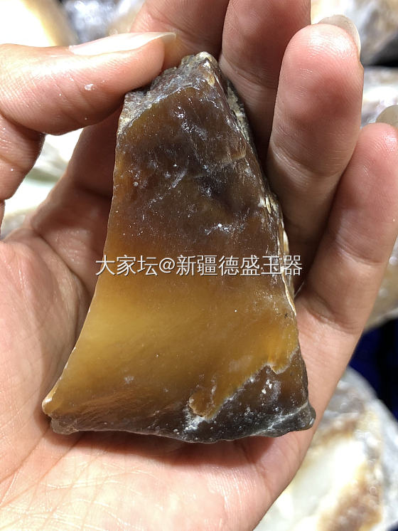 且末各种糖，最近下料了。可定制～目前有巧克力糖，蜜糖，艳红糖。最后一图是才做好的..._和田玉