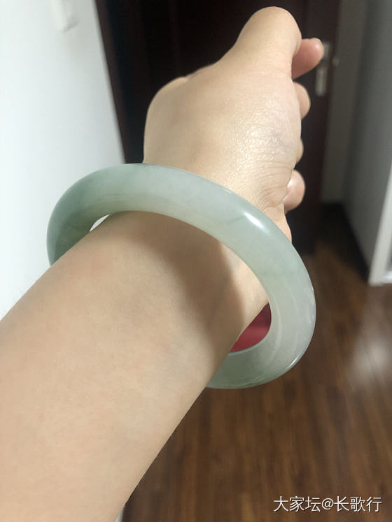 新人水一下，放个新入的手镯_手镯翡翠