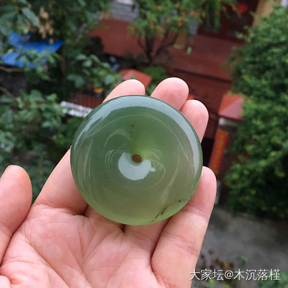 这是岫玉180矿老料吗？前几天刚在市场淘的_平安扣岫岩玉