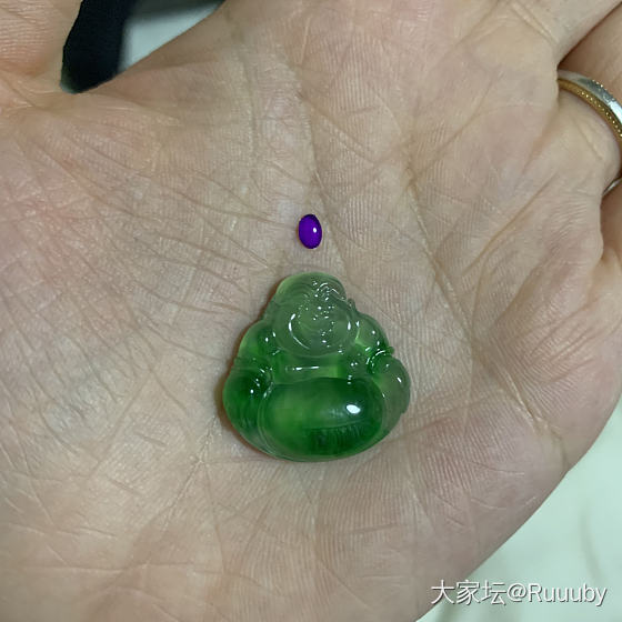 麻烦大家帮忙看看怎么镶嵌合适_半成品翡翠