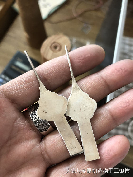 复古耳环的工艺流程_金工