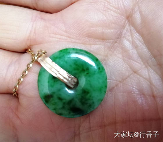 用银子DIY了一个雪花棉扣子，免镶嵌省钱大法_手工diy翡翠