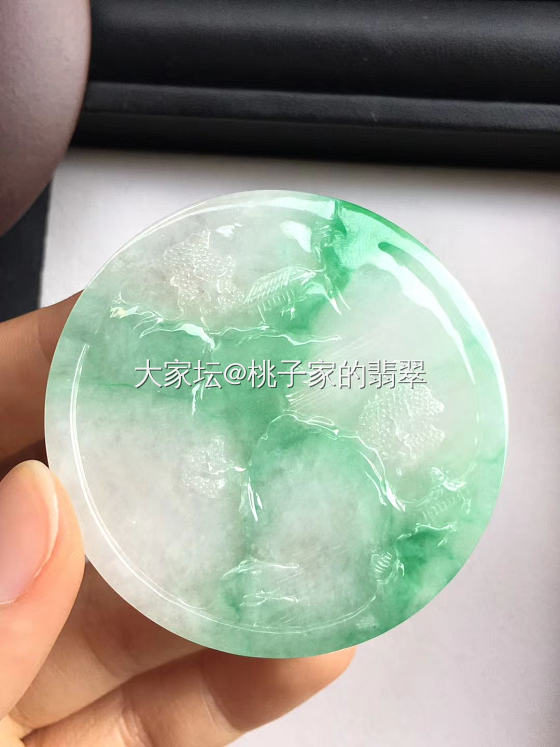 就喜欢这种意境山水，一切尽在不言中_翡翠