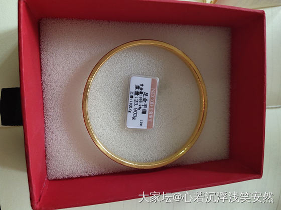 这金价下不去手啊_手镯金