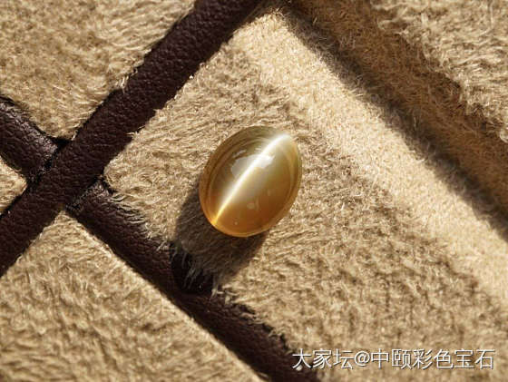 ##中颐天然斯里兰卡金绿猫眼##  3.22ct_猫眼金绿宝石名贵宝石