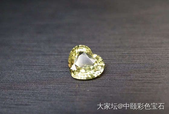 ##中颐天然斯里兰卡金绿宝石##  2.04ct  心形_金绿宝石名贵宝石