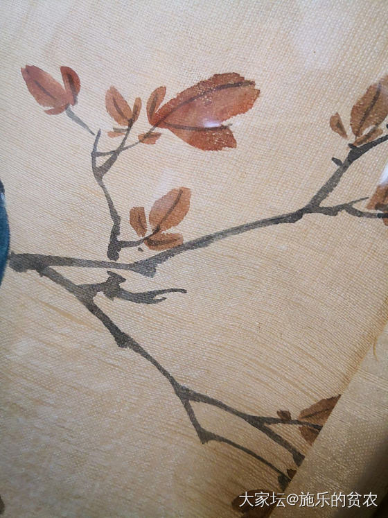 清初·恽南田《花鸟山石菊》_书画