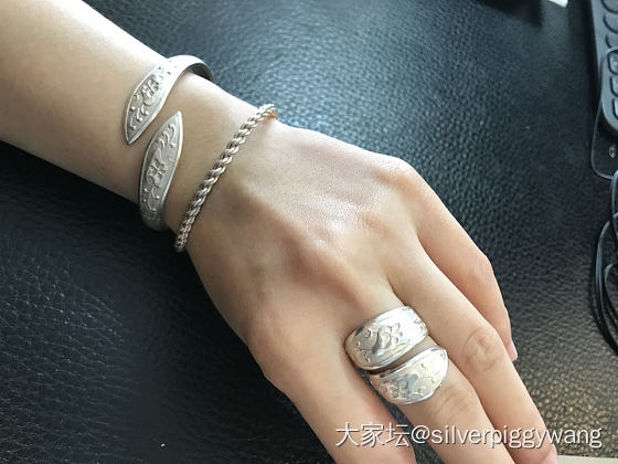 双尖套装+驱邪小银币_银