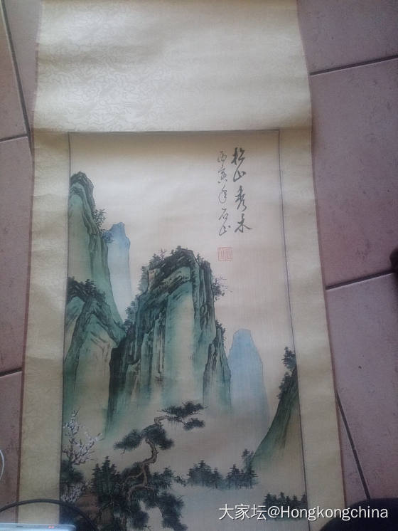 这个图印章清好多.多谢友友们帮助看这印章.我查过他.这个画家出生在湖南._国画书画