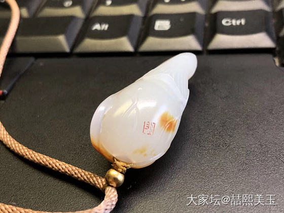独籽红皮鱼_和田玉