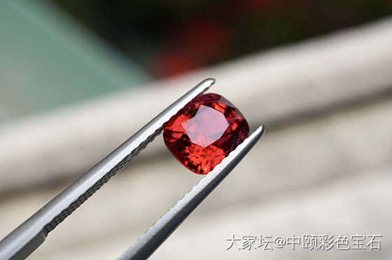 ##中颐天然缅甸红尖晶##  1.30ct_尖晶石彩色宝石