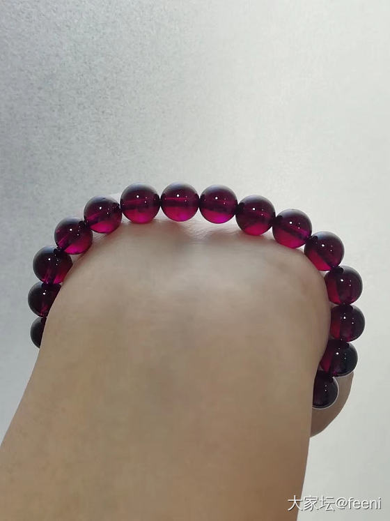 最近是不是没啥人玩紫牙乌啦?_珠串石榴石