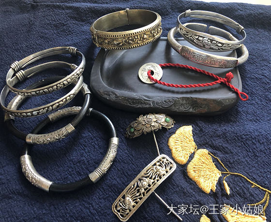最近新收的银镯_银