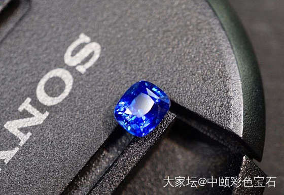 ##中颐天然未加热皇家蓝蓝宝石##  1.06ct  GIC证书_蓝宝石名贵宝石