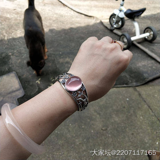快夸我_手镯925银水晶