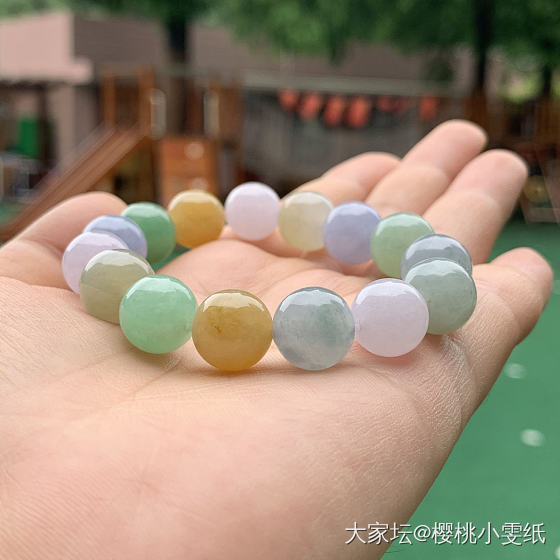 🍬糖豆豆🍬_串珠翡翠