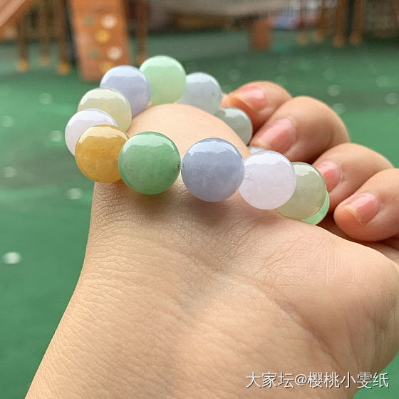 🍬糖豆豆🍬_串珠翡翠