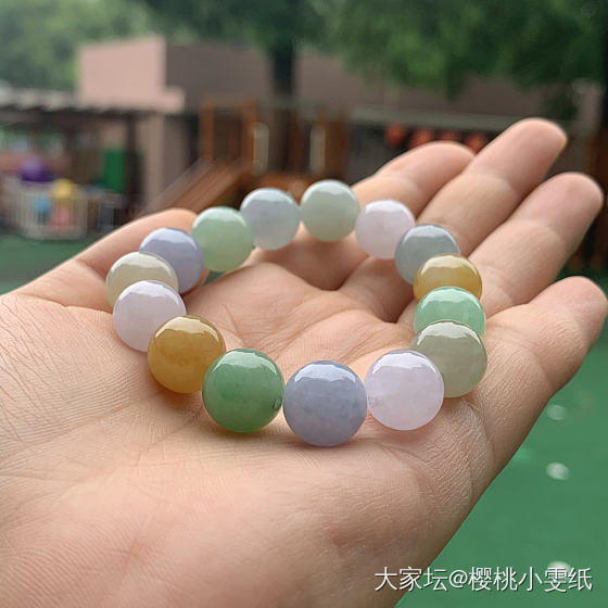 🍬糖豆豆🍬_串珠翡翠