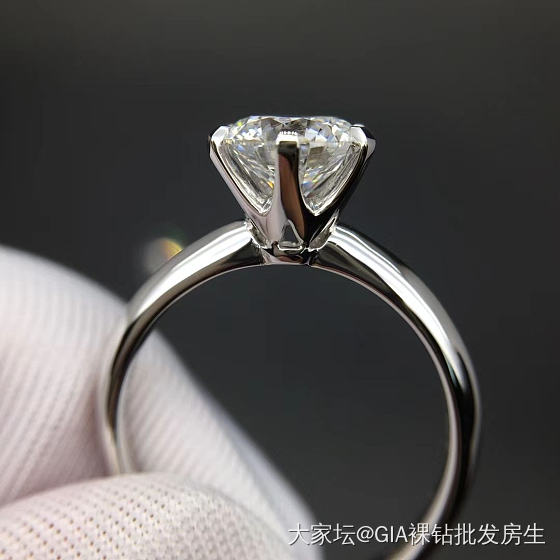 钻戒实拍出货图_钻石