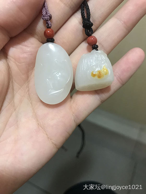 开个帖子，和朋友们聊聊和田玉_挂饰和田玉