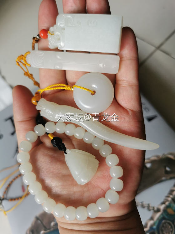 开个帖子，和朋友们聊聊和田玉_挂饰和田玉