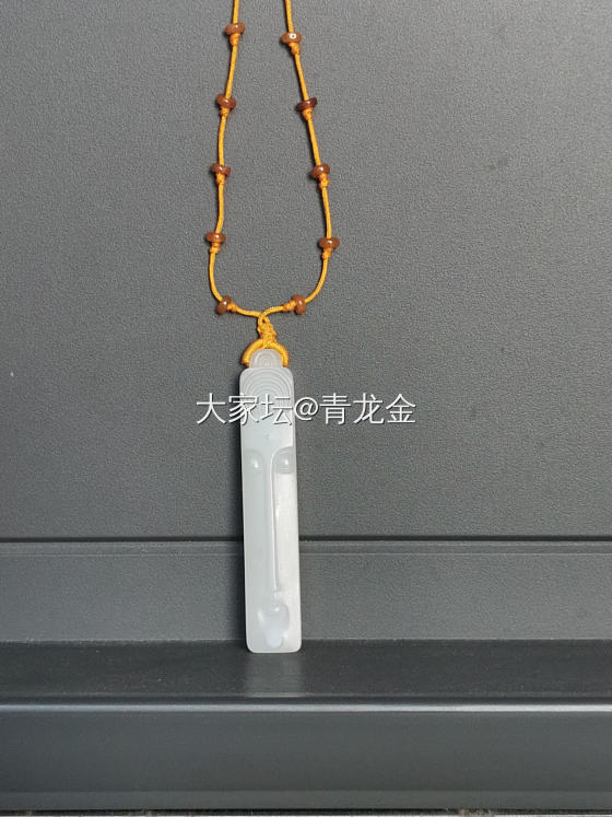 开个帖子，和朋友们聊聊和田玉_挂饰和田玉