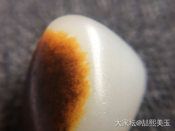 收藏级小籽，红皮白肉，金包银_和田玉