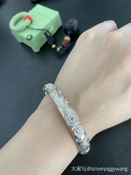 桃核玫瑰小金圈_银