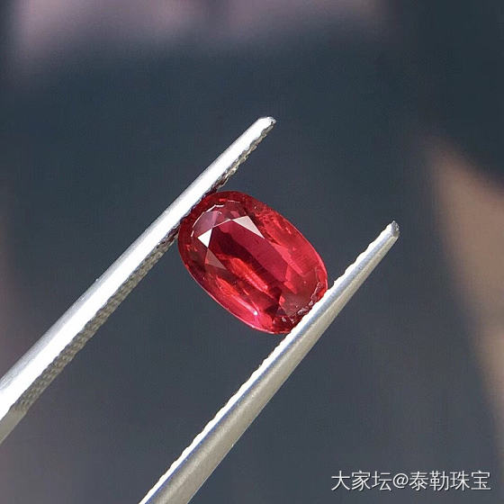 【泰勒彩宝】2.01ct无烧鸽血红_红宝石