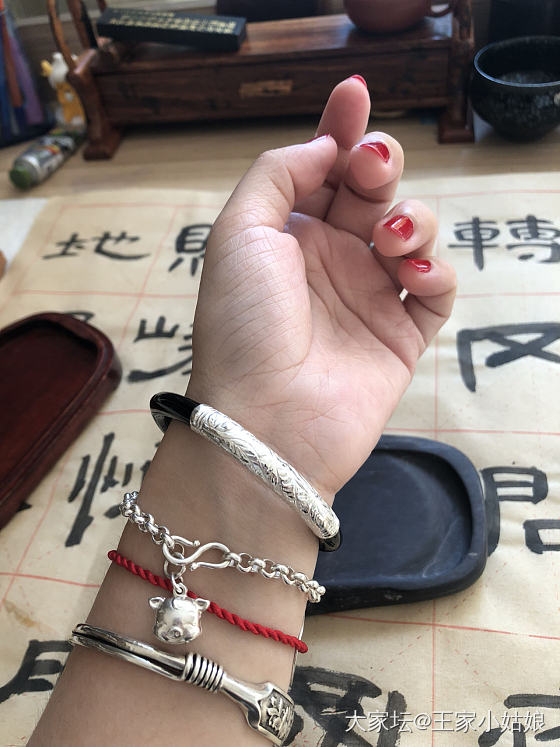 对戒藤镯_银