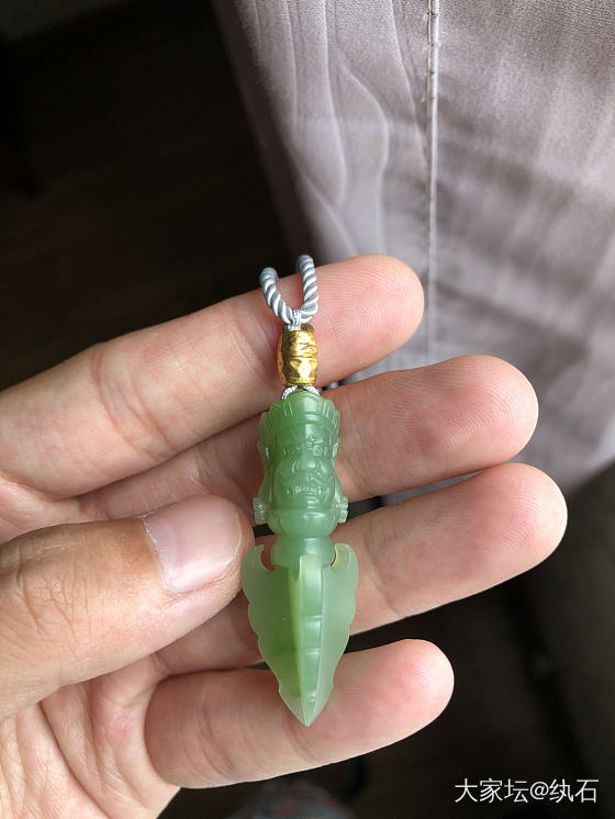 碧玉金刚橛_和田玉