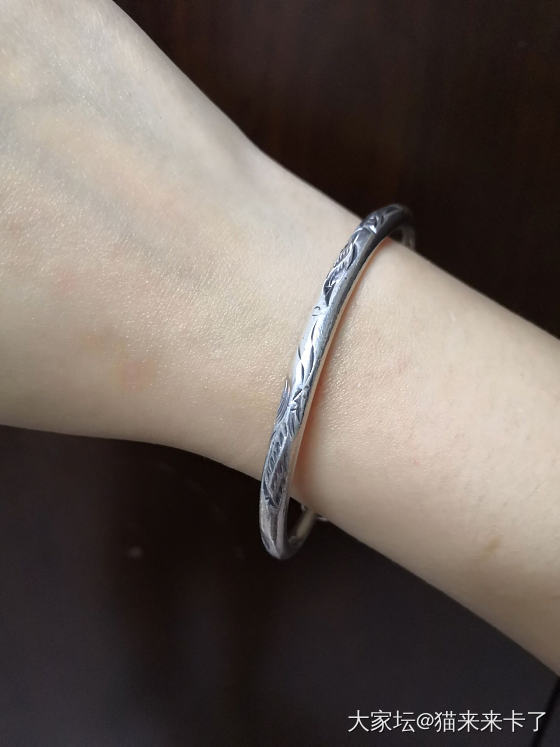 玉兔，仙鹤和灵鹿_手镯银