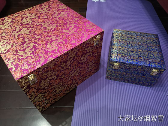 定制了2个锦盒_首饰盒