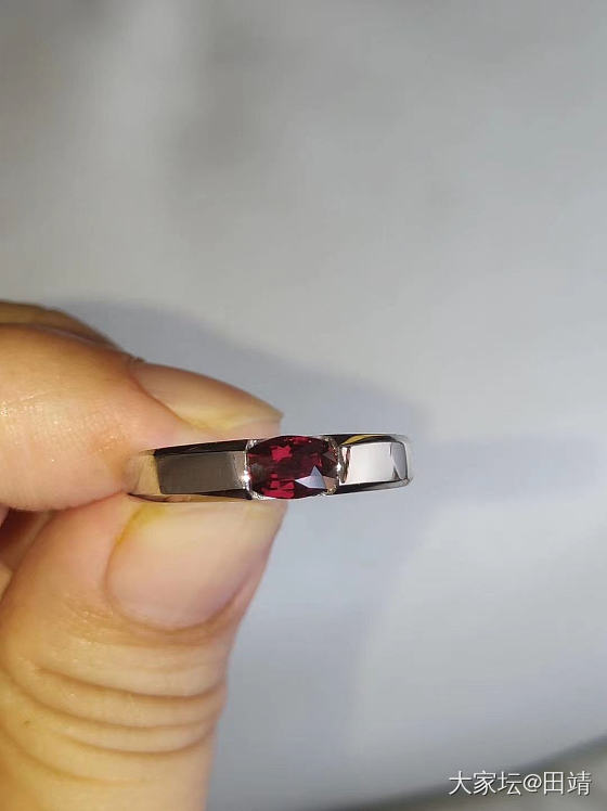 婚戒做好啦_戒指红宝石