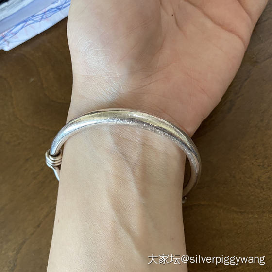 十年老银镯_银