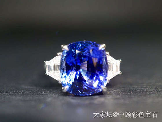 ##中颐天然皇家蓝蓝宝石戒指##  11.02ct_蓝宝石名贵宝石