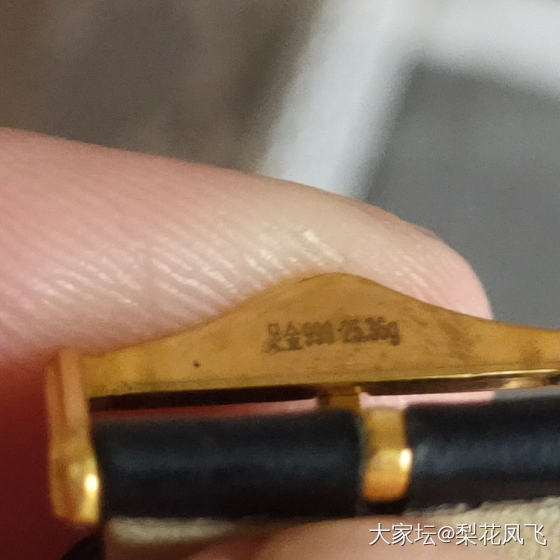 本着别人有我也要有的心态入了个金表_手表