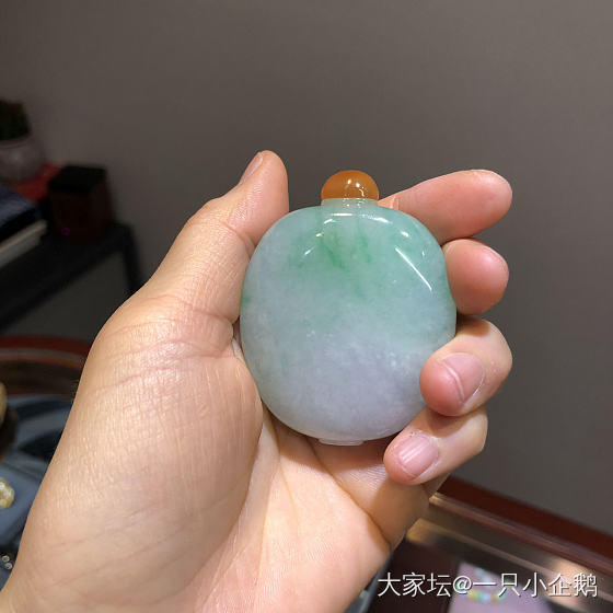 看美货～小🐧发飘了……_翡翠