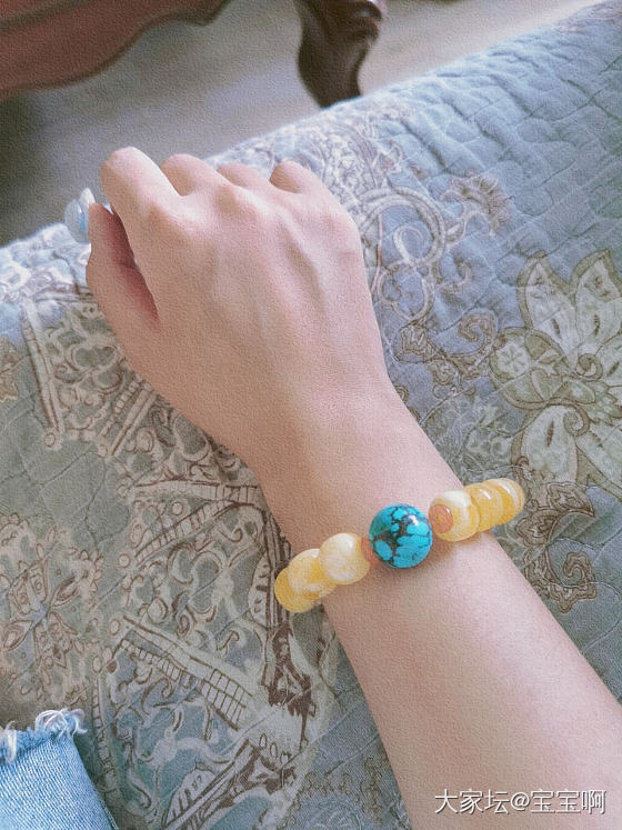 夏天就要五彩缤纷呀～_琥珀蜜蜡