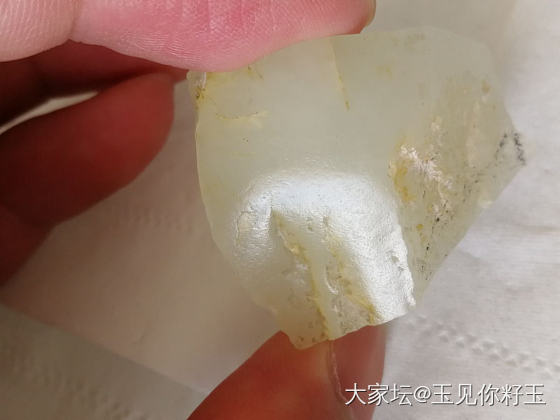发给大家一些真籽料毛孔图片……_和田玉