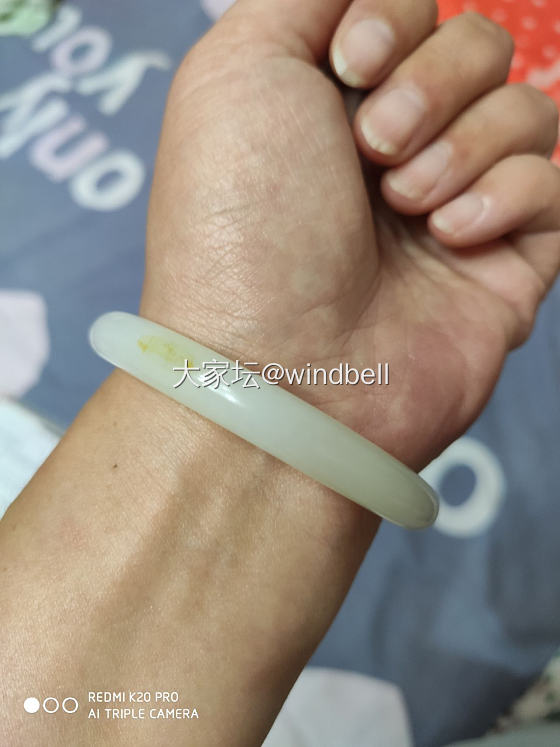 我也收了一个手镯，各位帮忙看看_和田玉