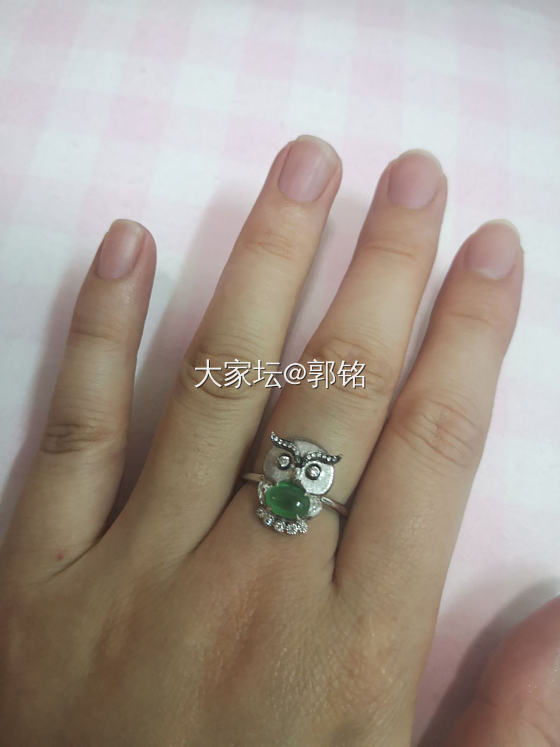 首饰盒中最爱的三款翡翠蛋面戒指_戒指