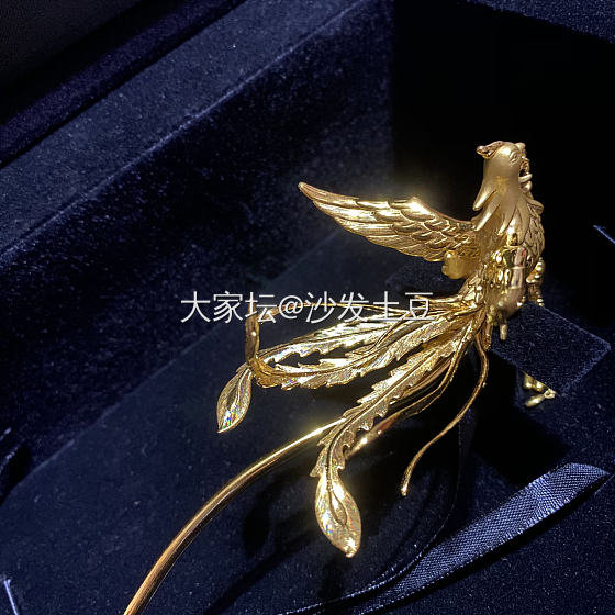 周大福凤簪，美美美_簪子金