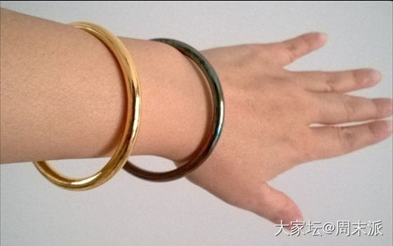 银镯戴三天就这样了，除了我估计没别人了吧_银