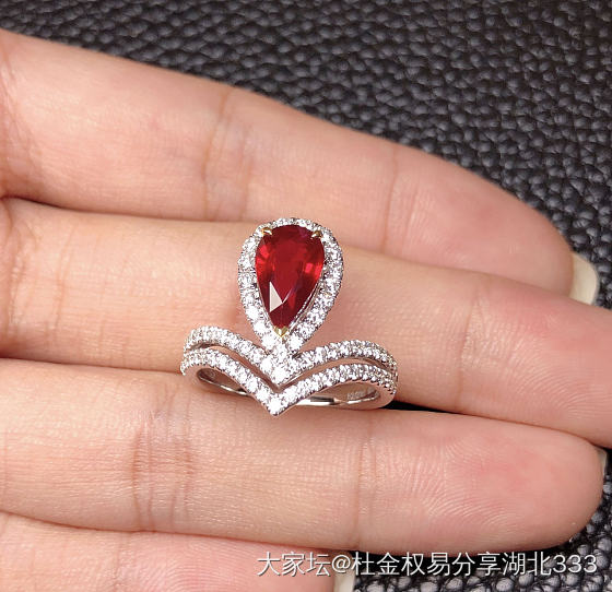 无烧鸽血红宝石_首饰