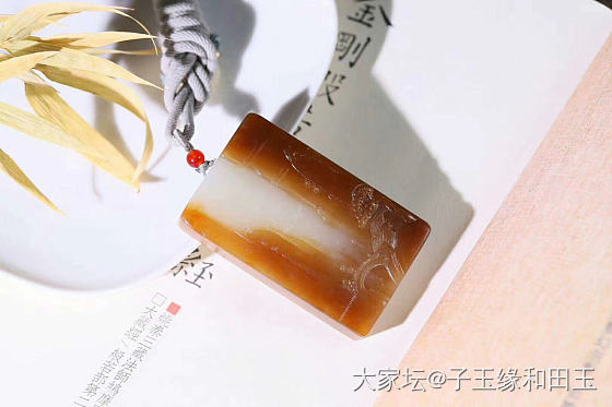 和田玉雕欣赏
亭台水榭🍃 山水人家_和田玉