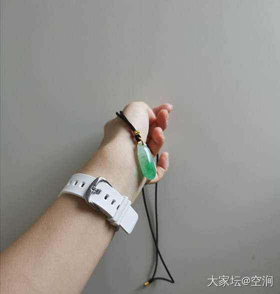 戴上我的baby G 假装一只小学鸡_挂件翡翠手表