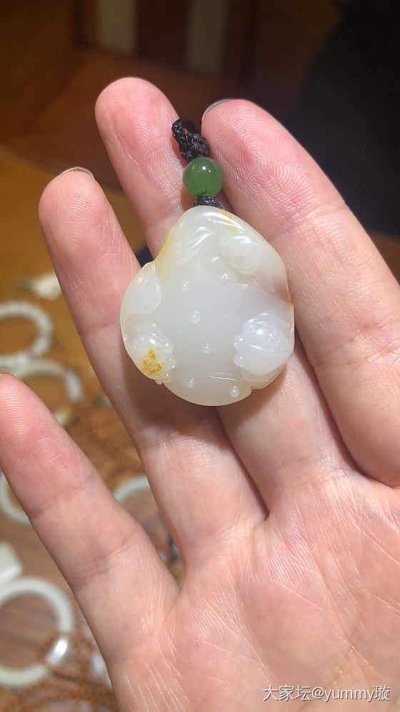 开始了😄_挂件珠串手镯和田玉