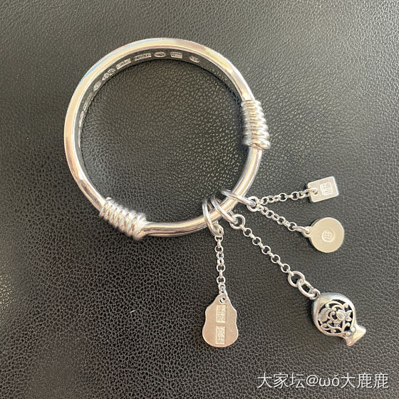 它来啦～！振贤老银复刻✌️_手镯银